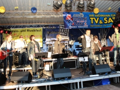 Beginn bei strahlendem Sonnenschein